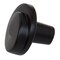 Gliderite Hardware 1-1/8 in. Matte Black Swirl Cabinet Knob, 5PK 5414-MB-5 - alternate 4